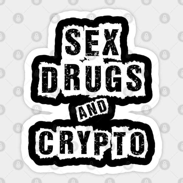 Crypto. Bitcoin Altcoins Cryptocurrency Sticker by KultureinDeezign